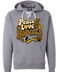 Hoodie lace - Sport Grey - Peace Love Cheer