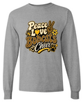 Long Sleeve - Sport Grey - Peace Love Cheer