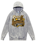 Hoodie - Silver Acid - Peace Love Cheer