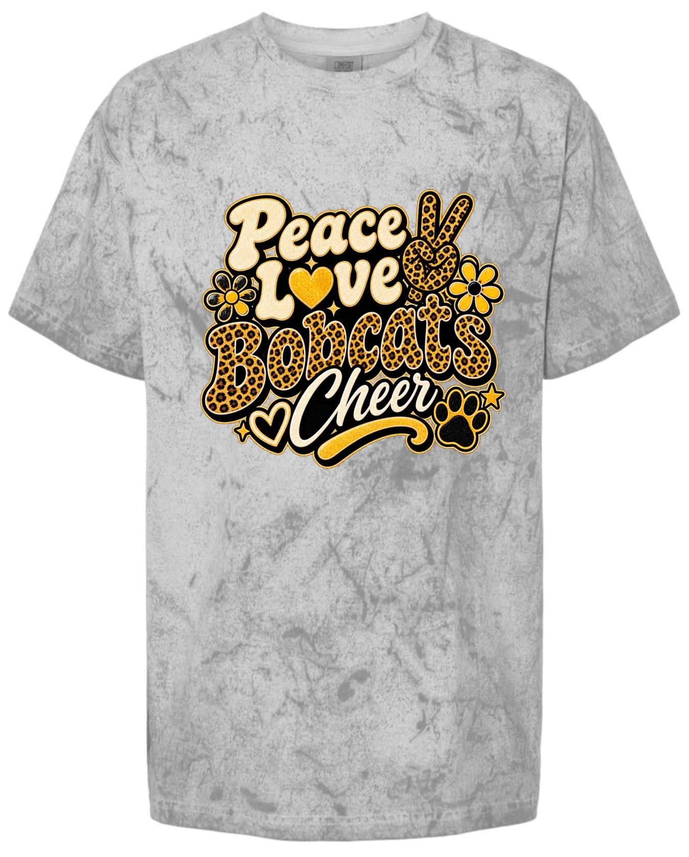 T-Shirt - Smoke - Peace Love Cheer