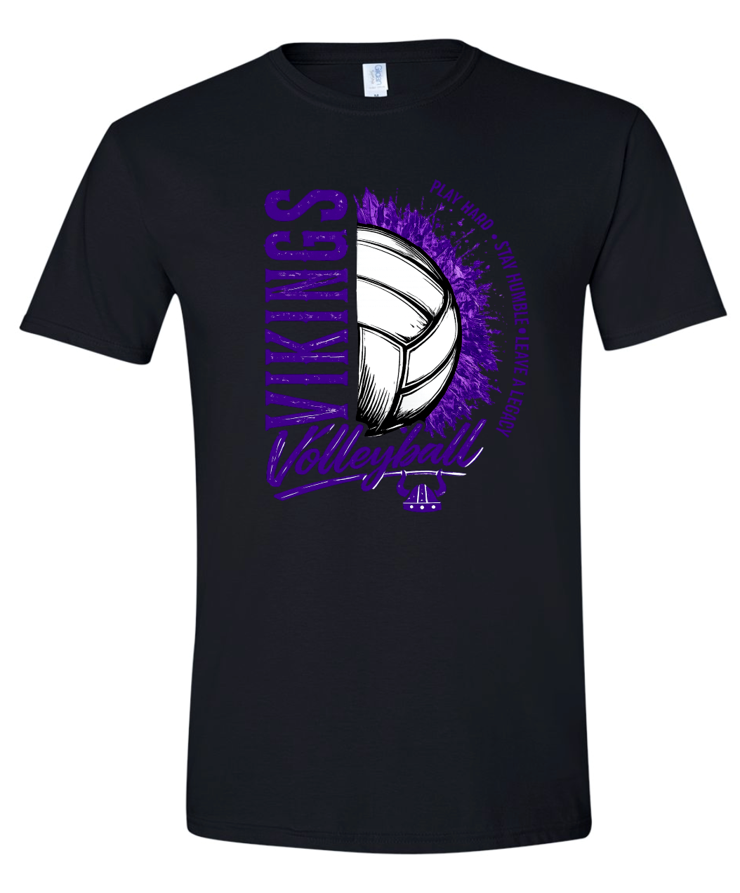 T-Shirt - Black - Play Hard