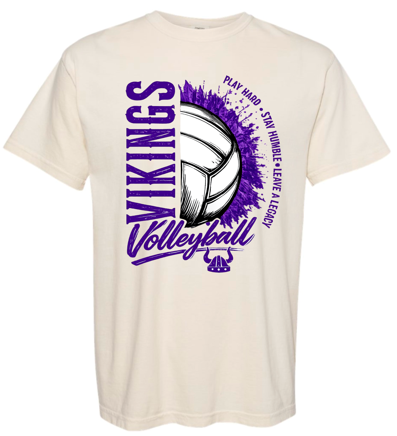 T-Shirt - Ivory - Play Hard