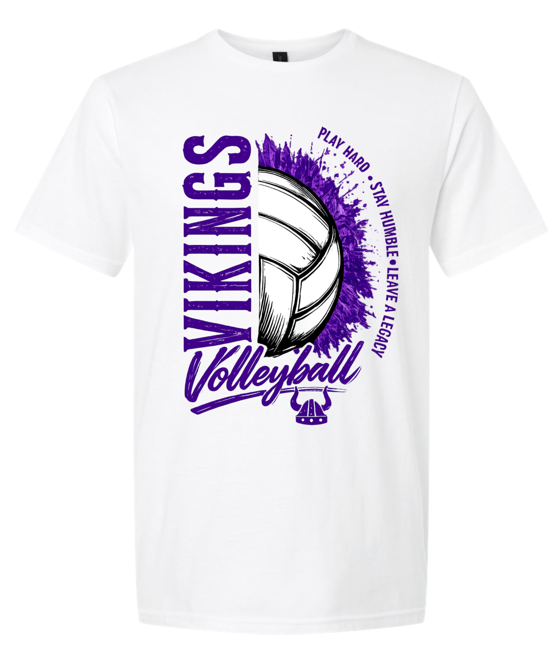 T-Shirt - White - Play Hard