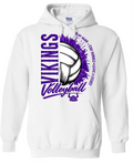 Hoodie - White - Play Hard