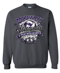 Crew Neck - Charcoal - Play With Heart