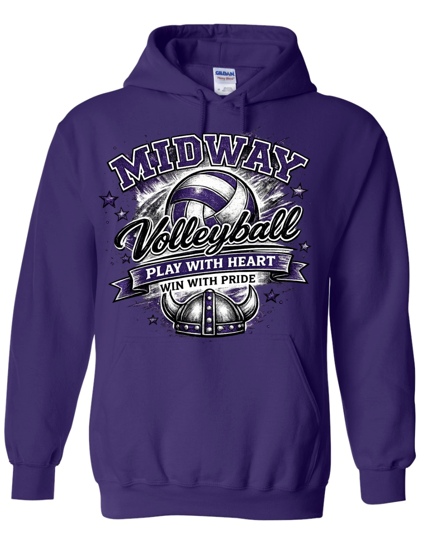 Hoodie - Purple - Play With Heart