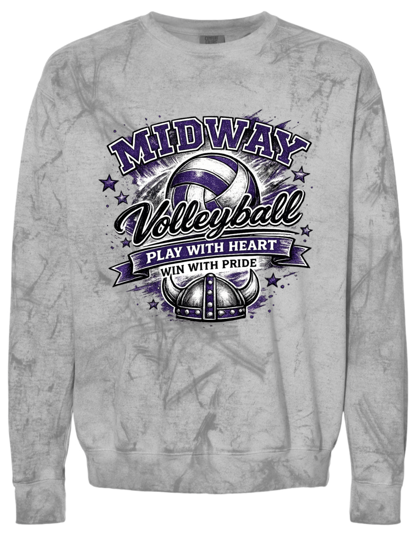 Crew Neck - Smoke - Play With Heart