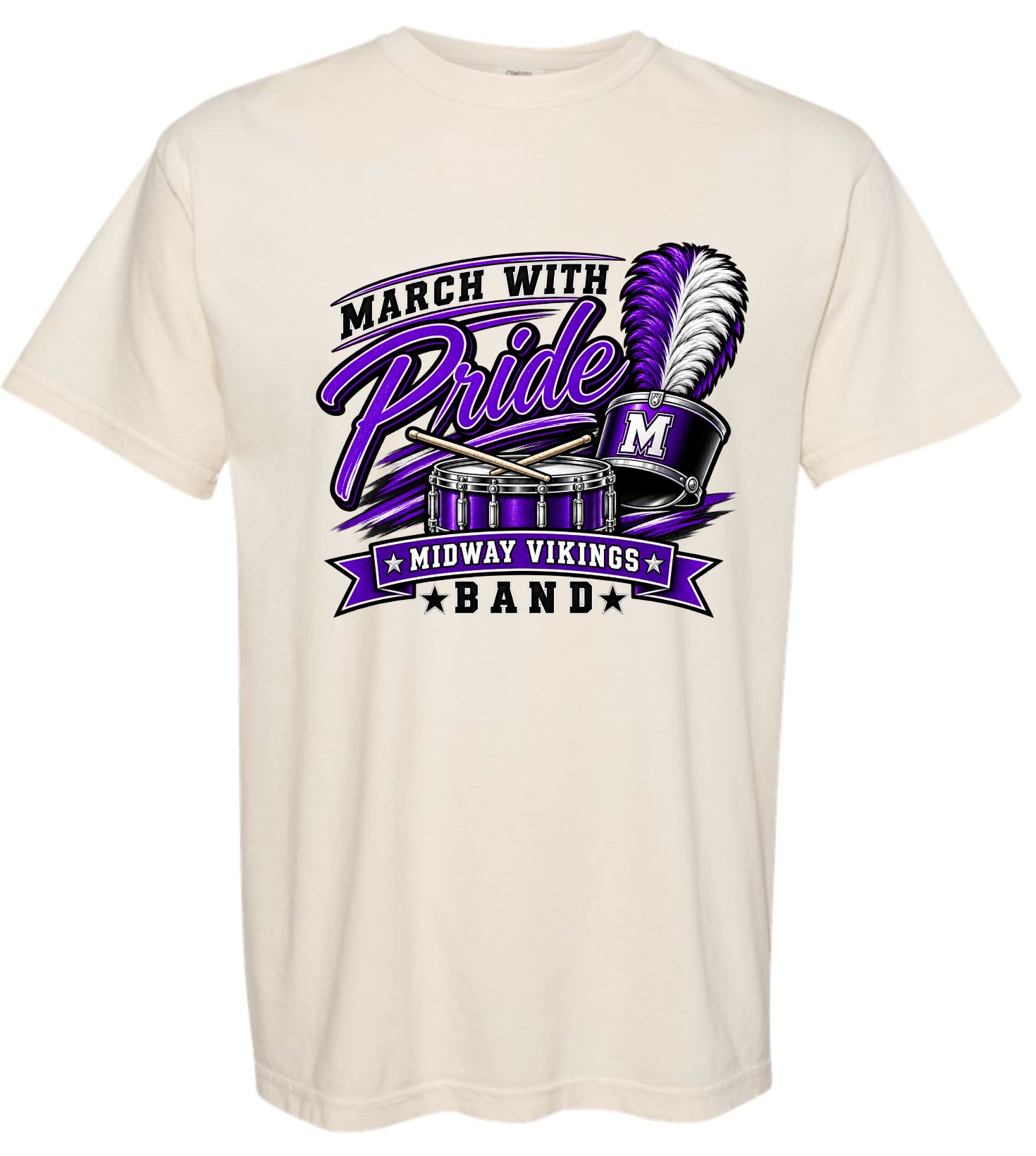 T-Shirt - Ivory - March With Pride