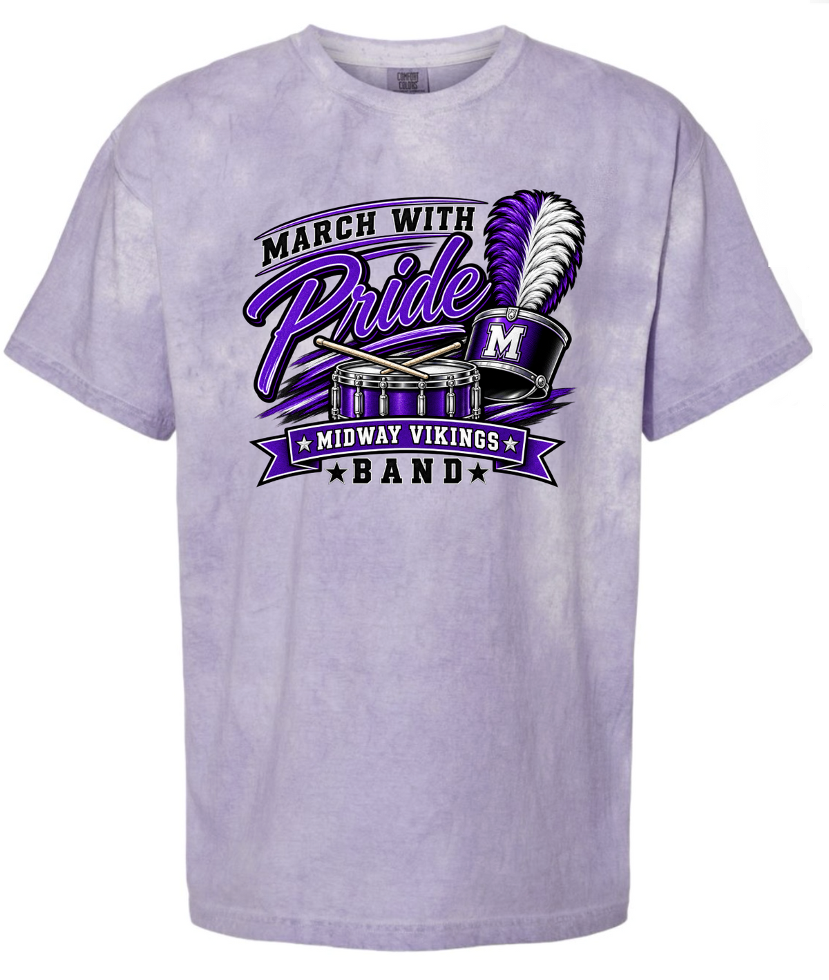 T-Shirt - Purple Smoke - March With Pride
