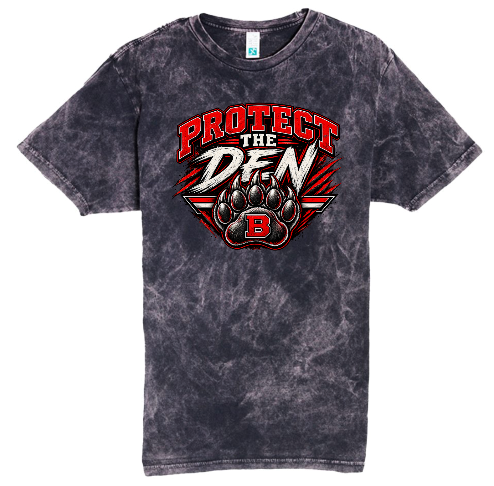 T-Shirt - Black Acid - Protect