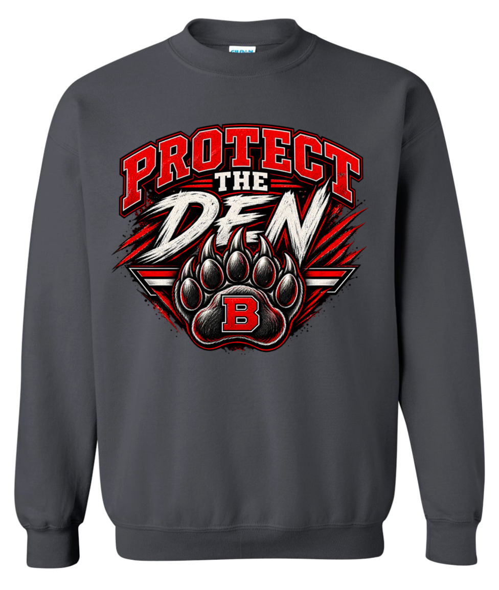 Crew Neck - Charcoal - Protect