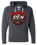 Hoodie lace - Charcoal - Protect