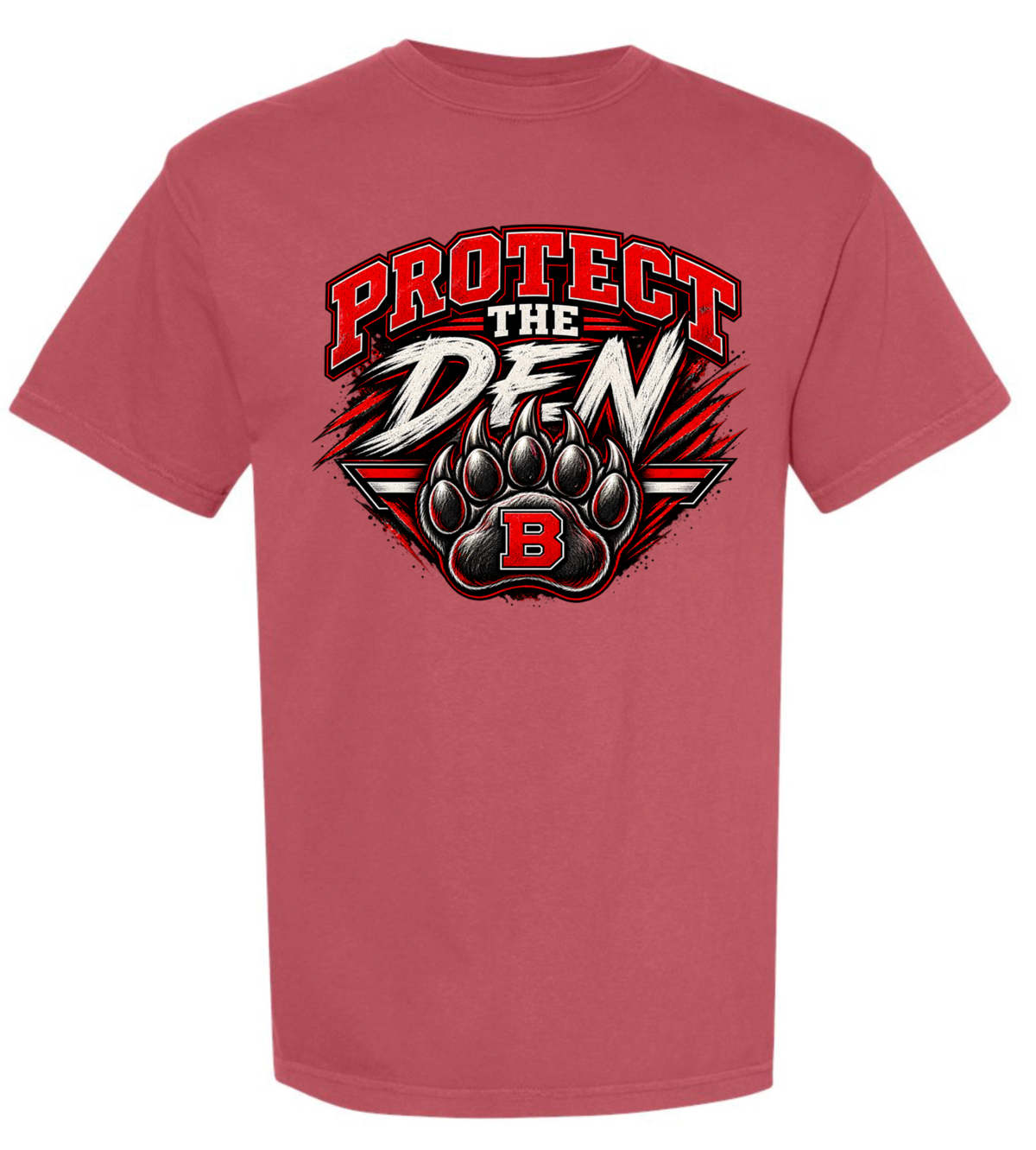 T-Shirt - Crimson - Protect
