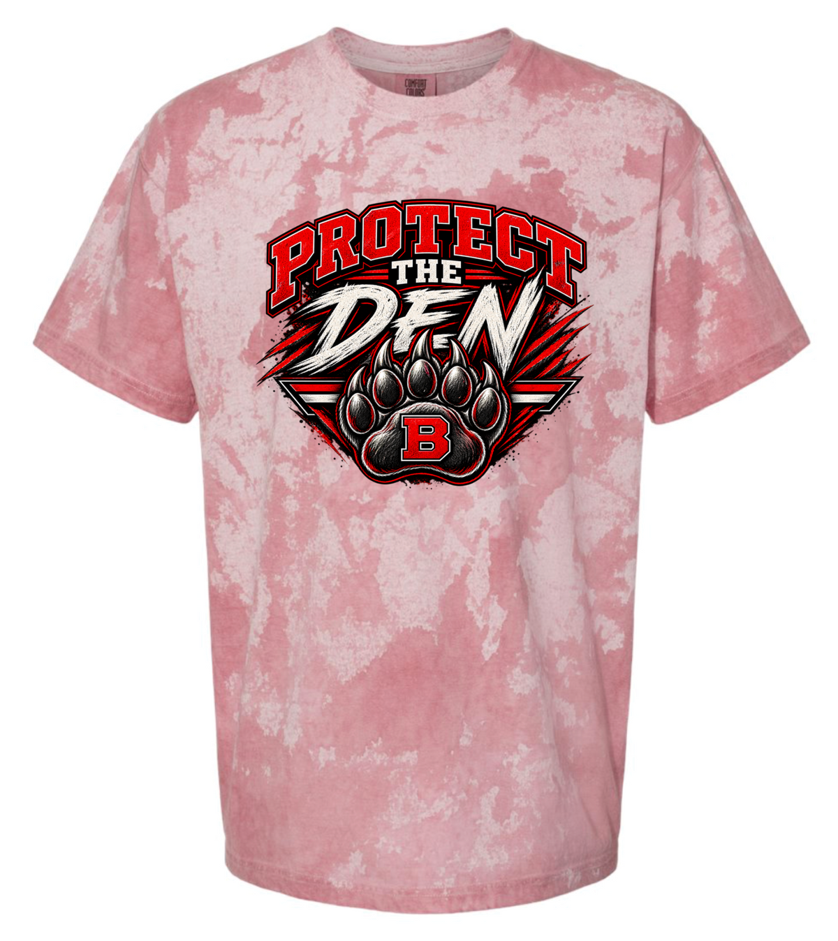 T-Shirt - Red Smoke - Protect