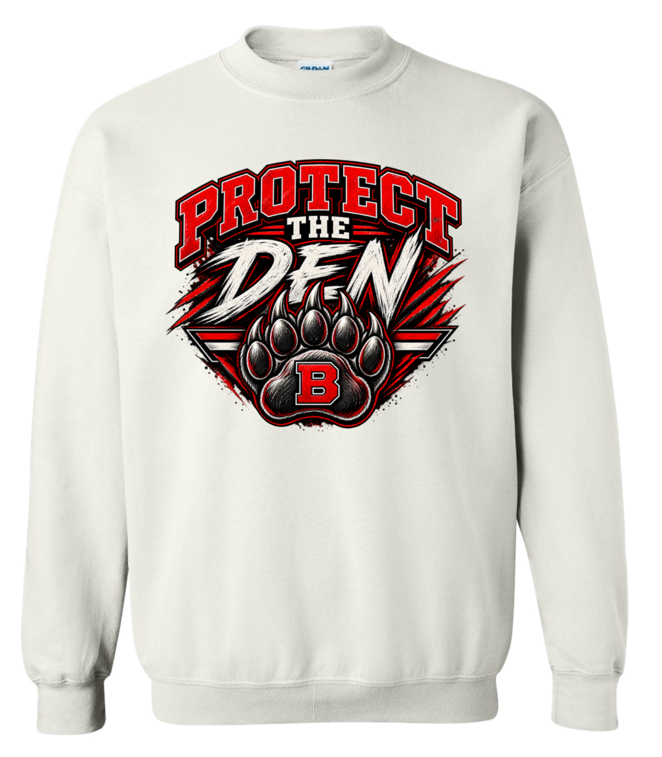 Crew Neck - White - Protect