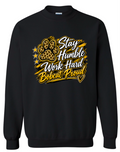 Crew Neck - Black - Proud