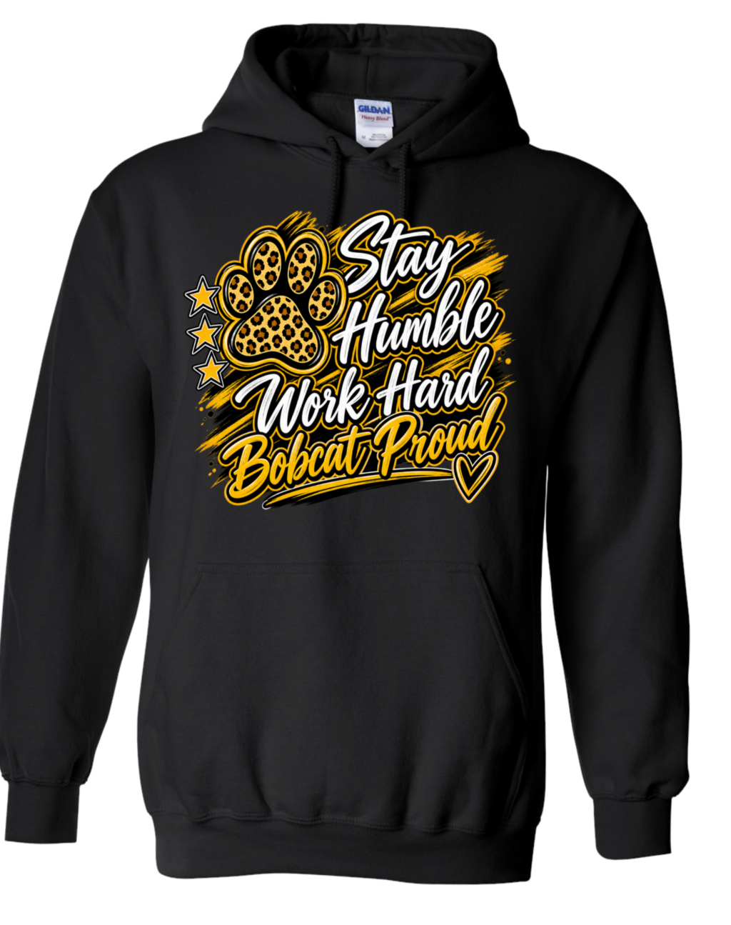 Hoodie - Black - Proud