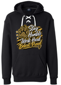 Hoodie lace - Black - Proud