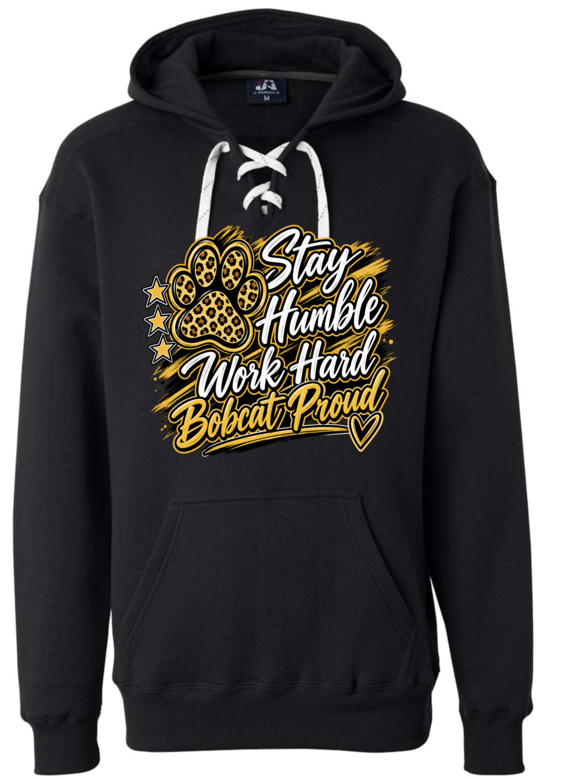 Hoodie lace - Black - Proud