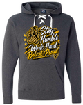 Hoodie lace - Charcoal - Proud