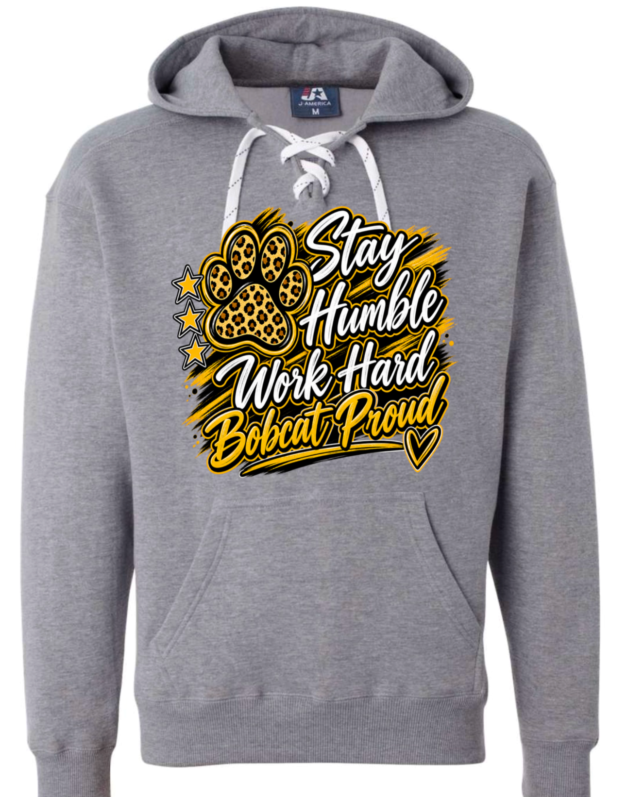 Hoodie lace - Sport Grey - Proud