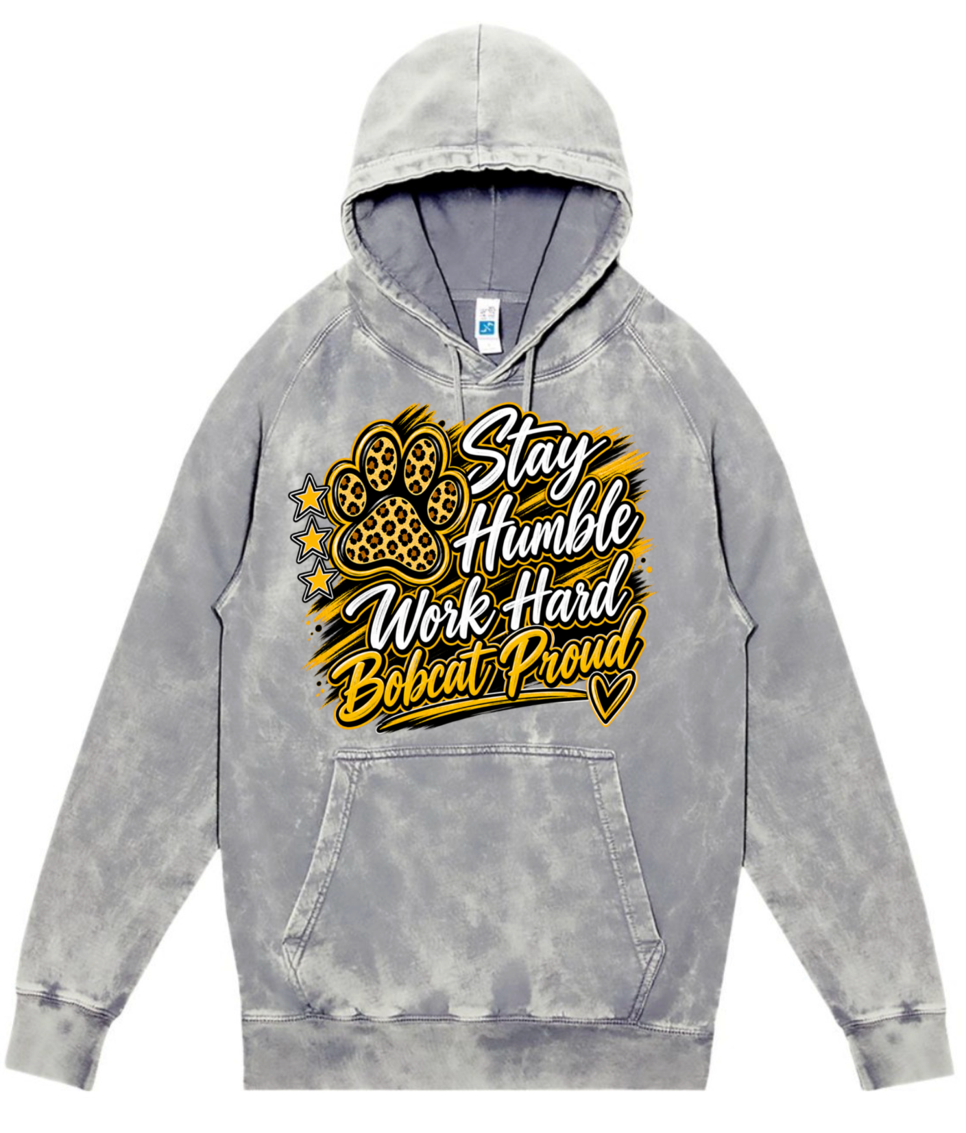 Hoodie - Silver Acid - Proud