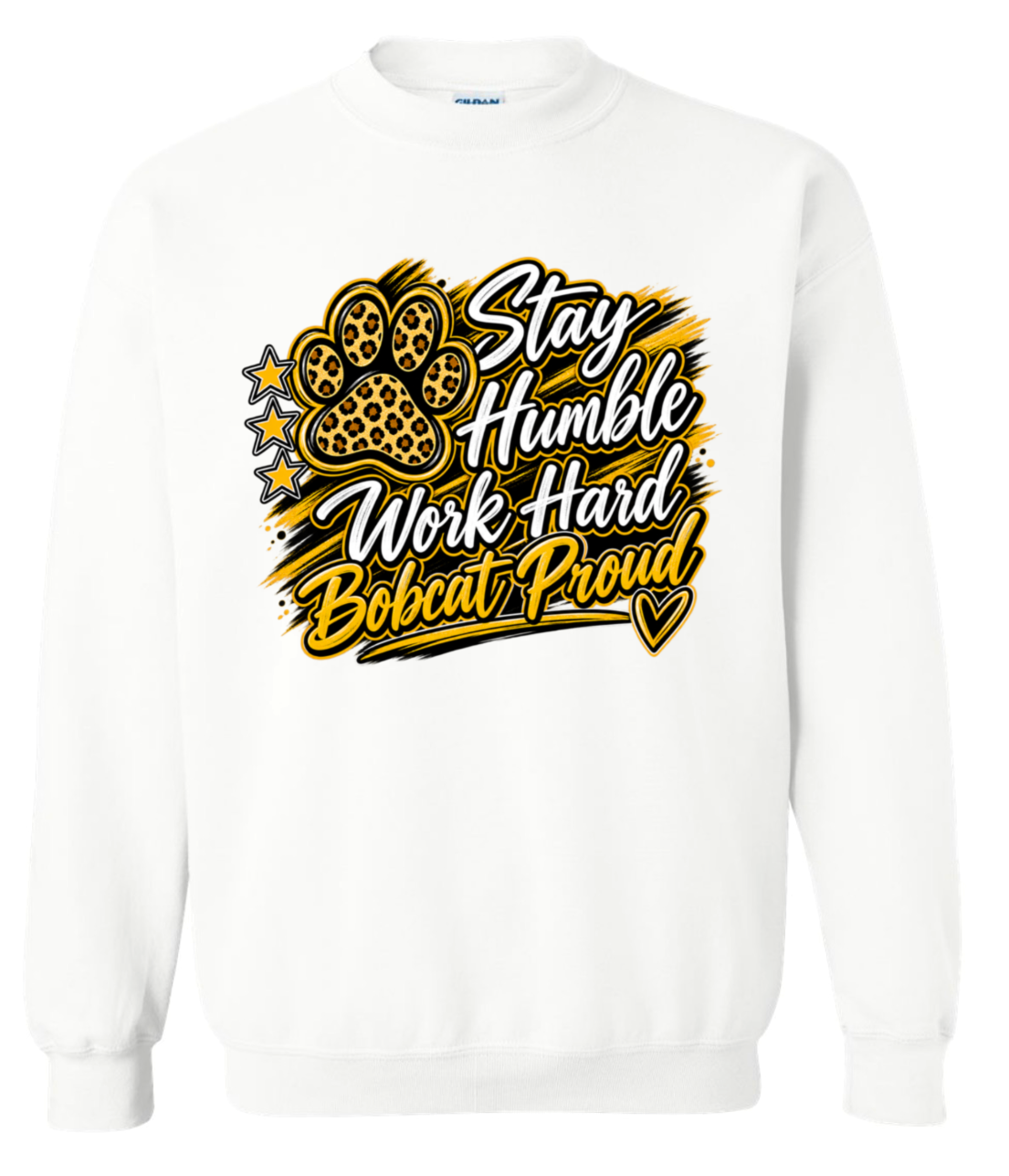 Crew Neck - White - Proud