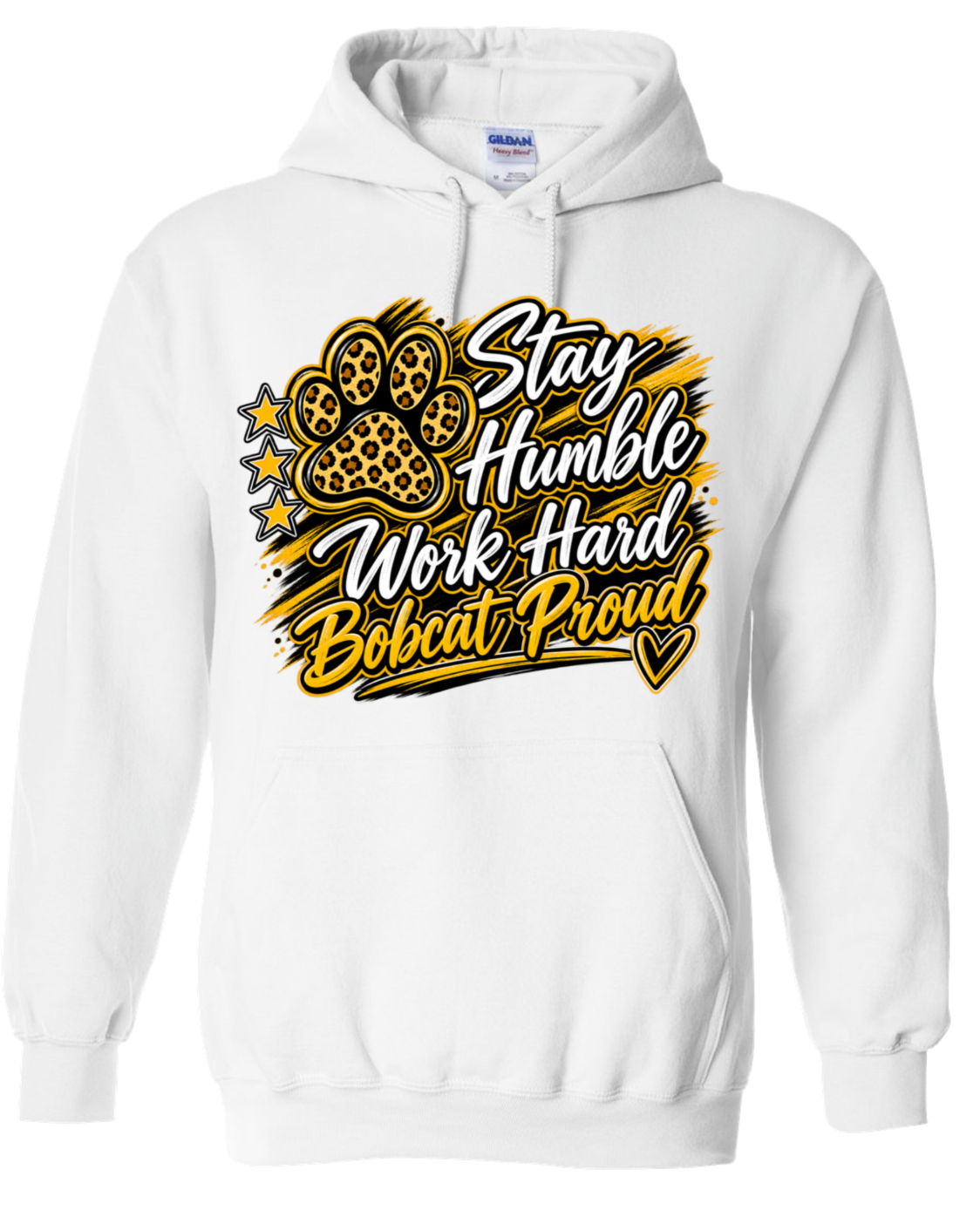 Hoodie - White - Proud