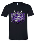 T-Shirt - Black - Reign Purple