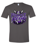 T-Shirt - Charcoal - Reign Purple