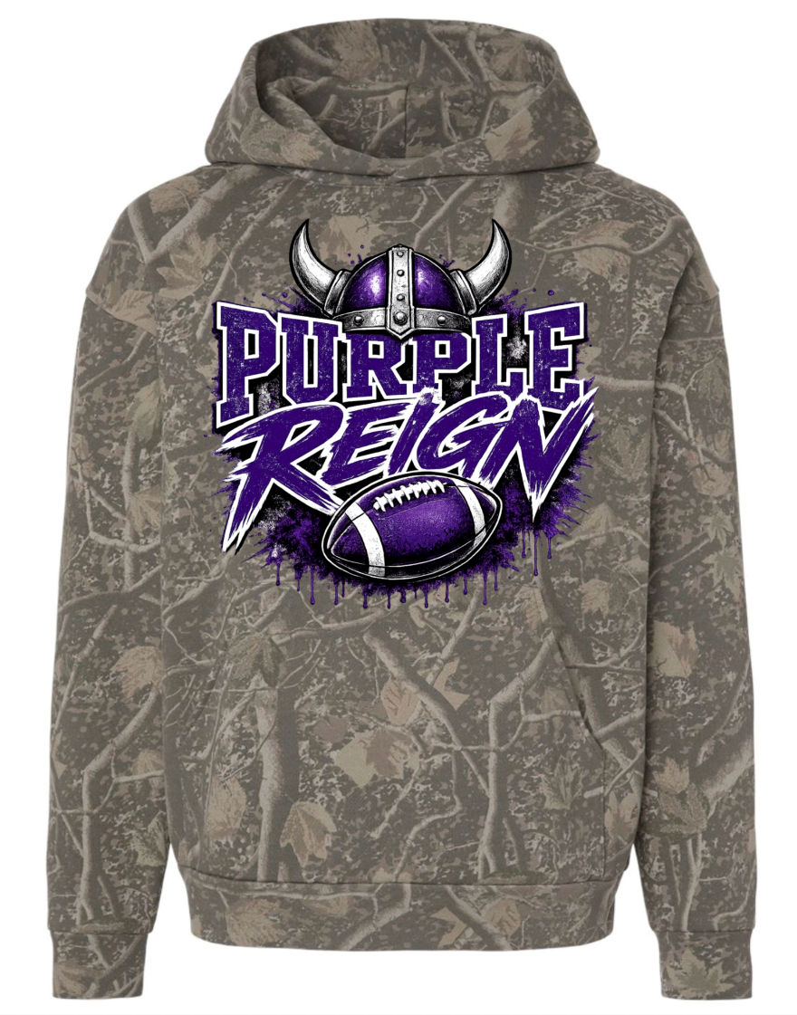 Hoodie - Deadwood - Reign Purple