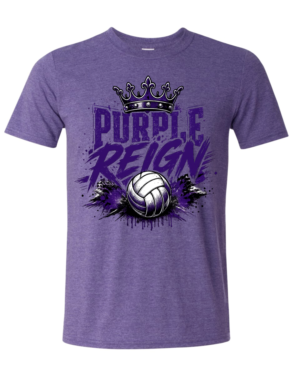 T-Shirt - Heather Purple - Purple Reign