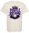 T-Shirt - Ivory - Purple Reign