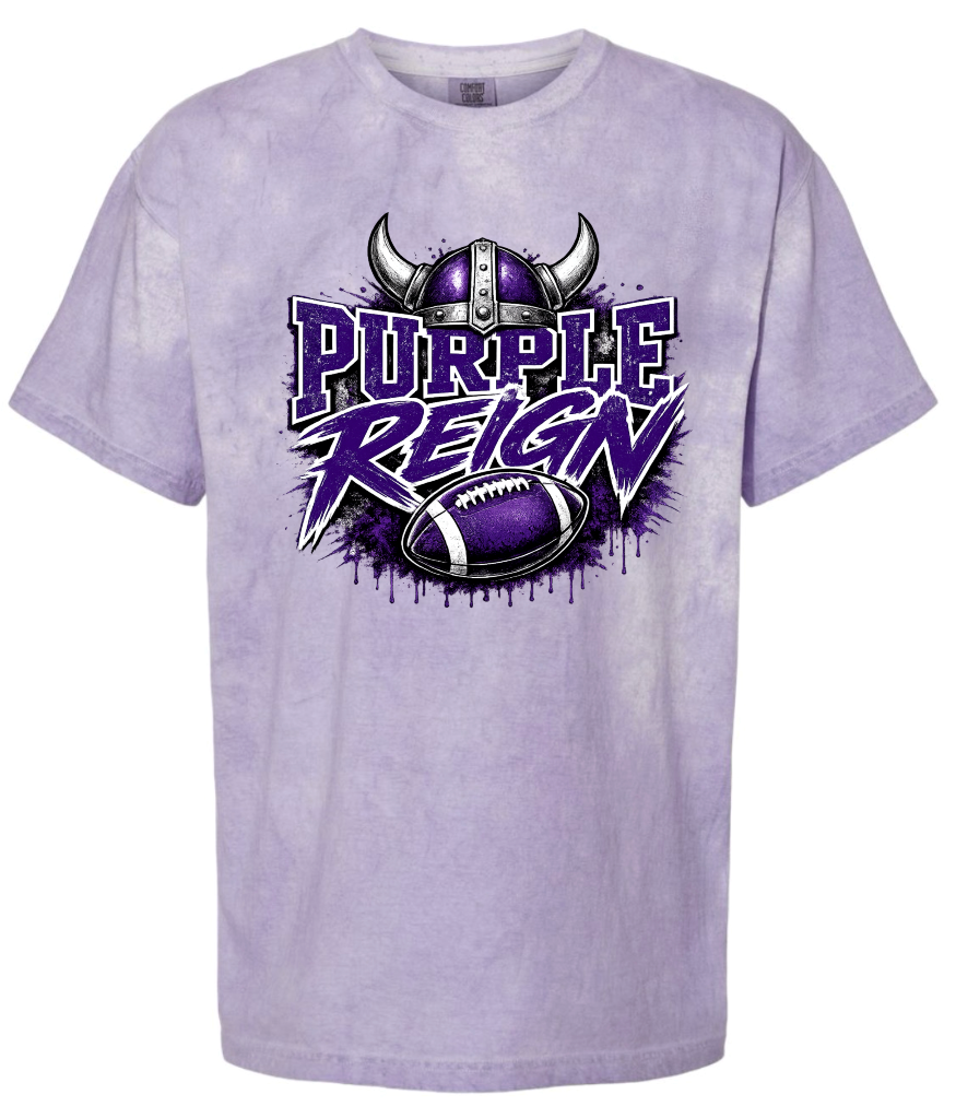 T-Shirt - Purple Smoke - Reign Purple