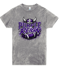 T-Shirt - Silver Acid - Reign Purple