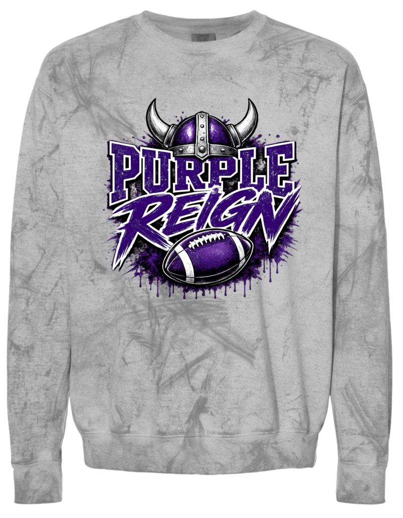 Crew Neck - Smoke - Reign Purple