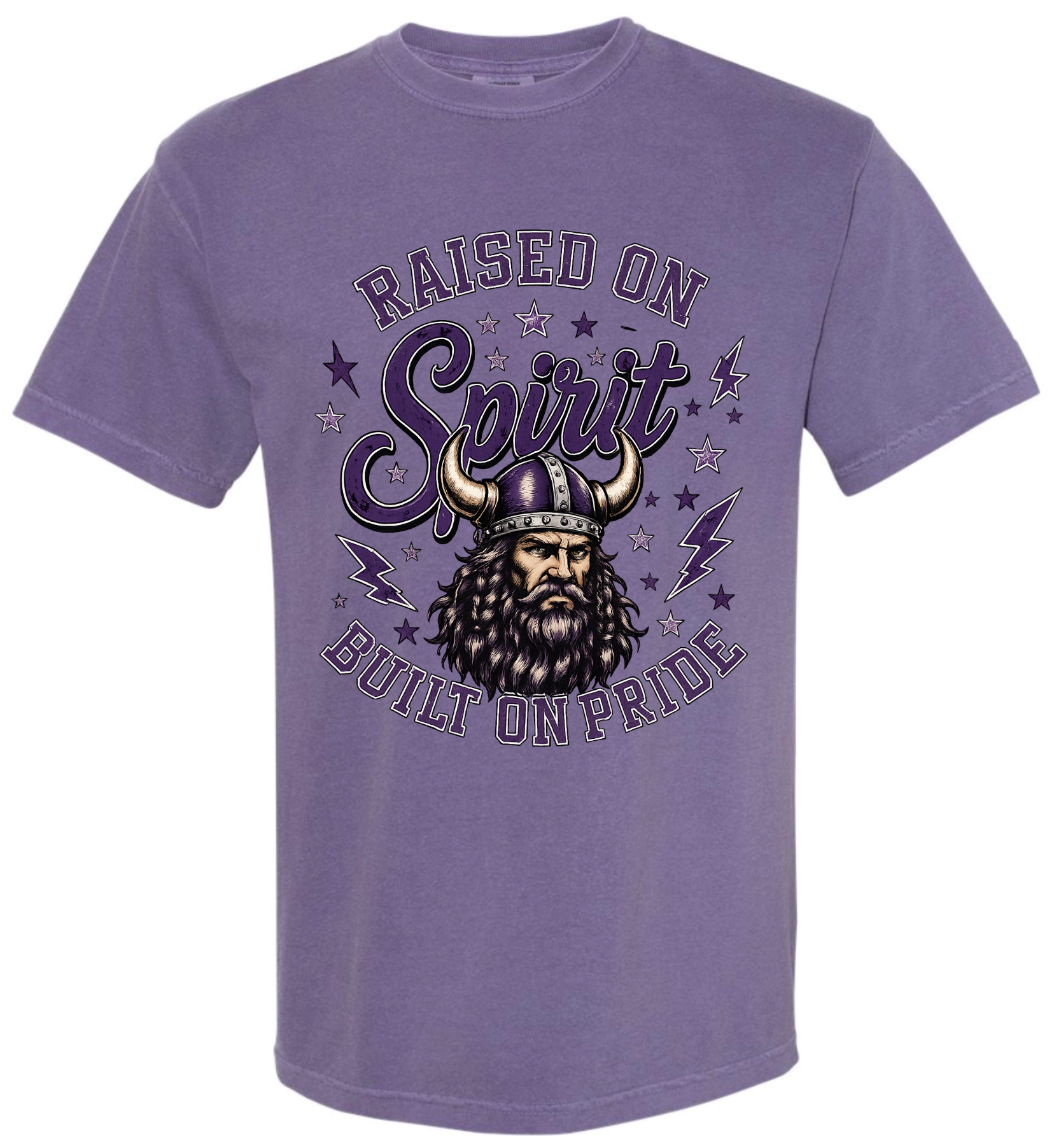 T-Shirt - Grape - Raised On Spirit