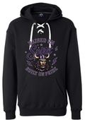 Hoodie lace - Black - Raised On Spirit