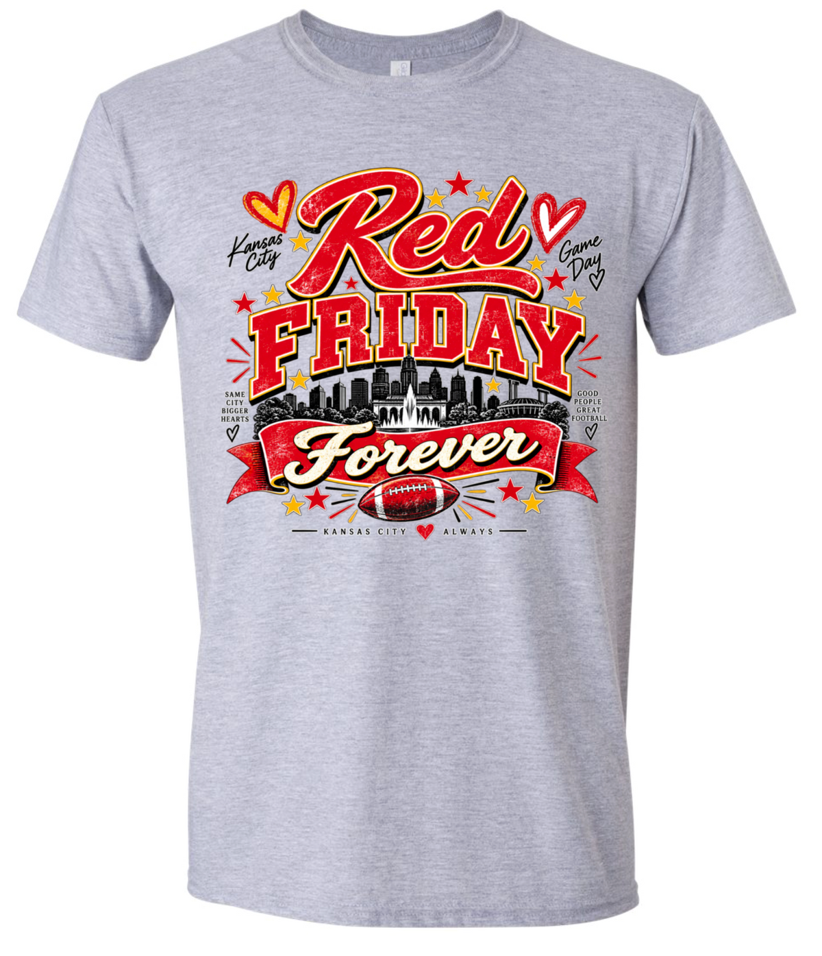 T-Shirt - Sport Grey - Friday Forever