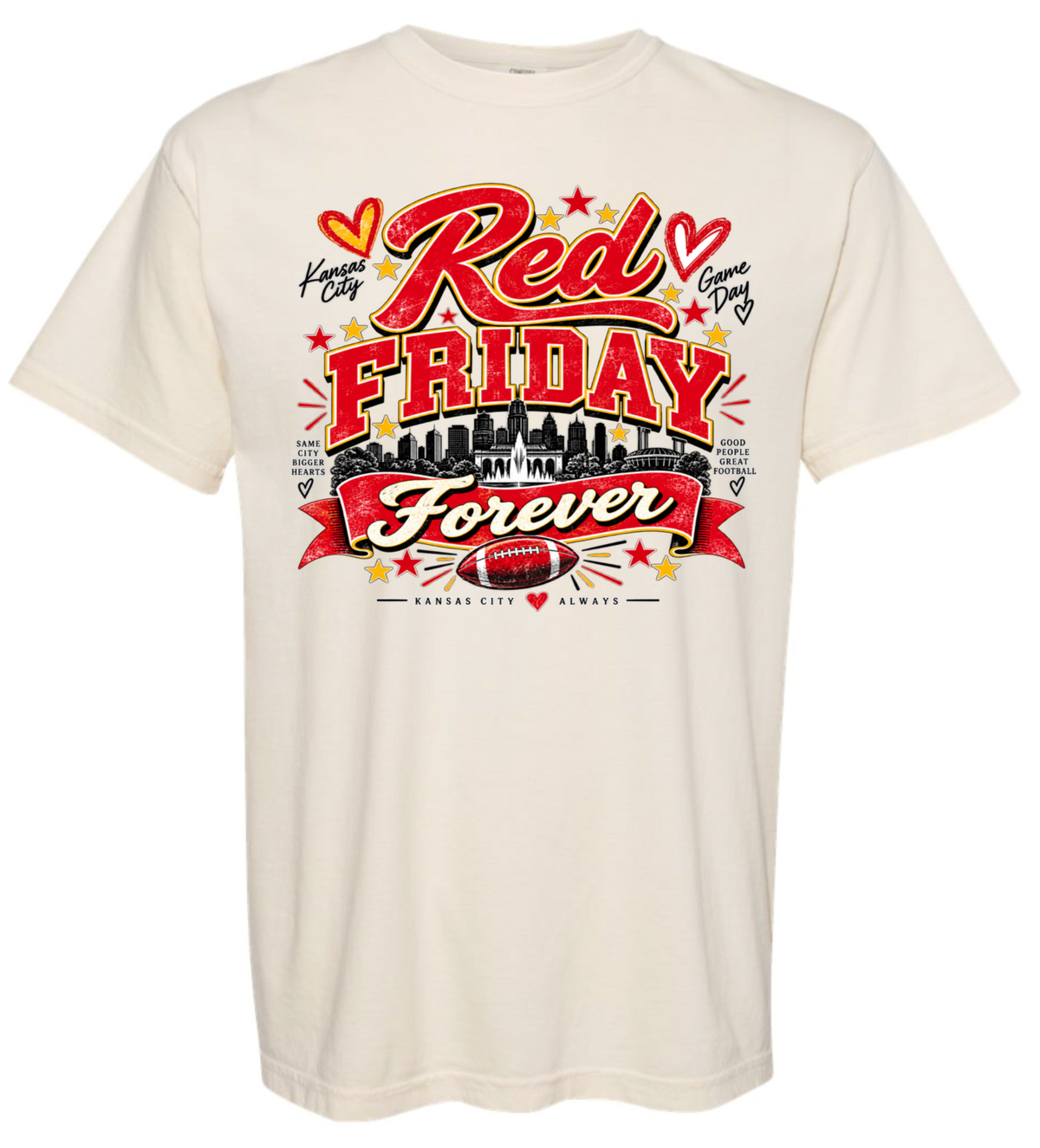 T-Shirt - Ivory - Friday Forever