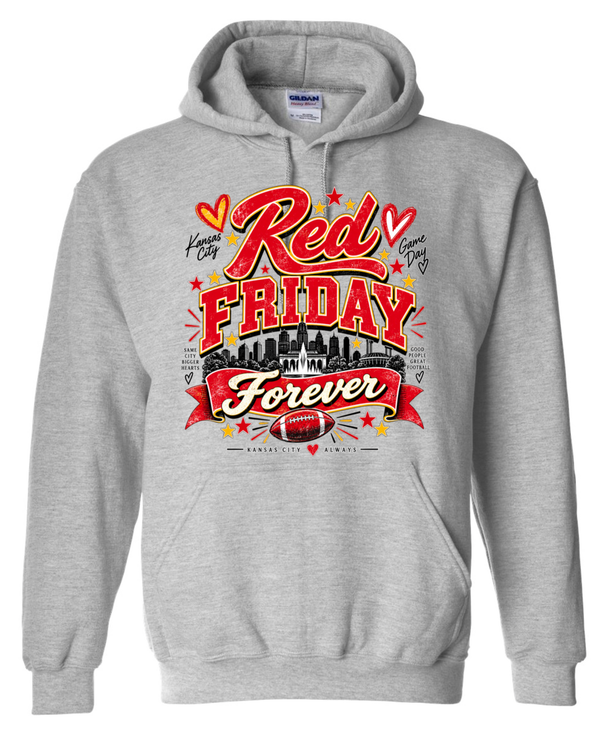 Hoodie - Sport Grey - Friday Forever