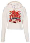 Crop Hoodie - Ivory - Friday Forever