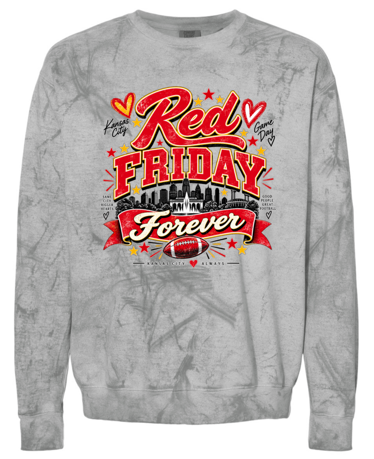 Crew Neck - Smoke - Friday Forever