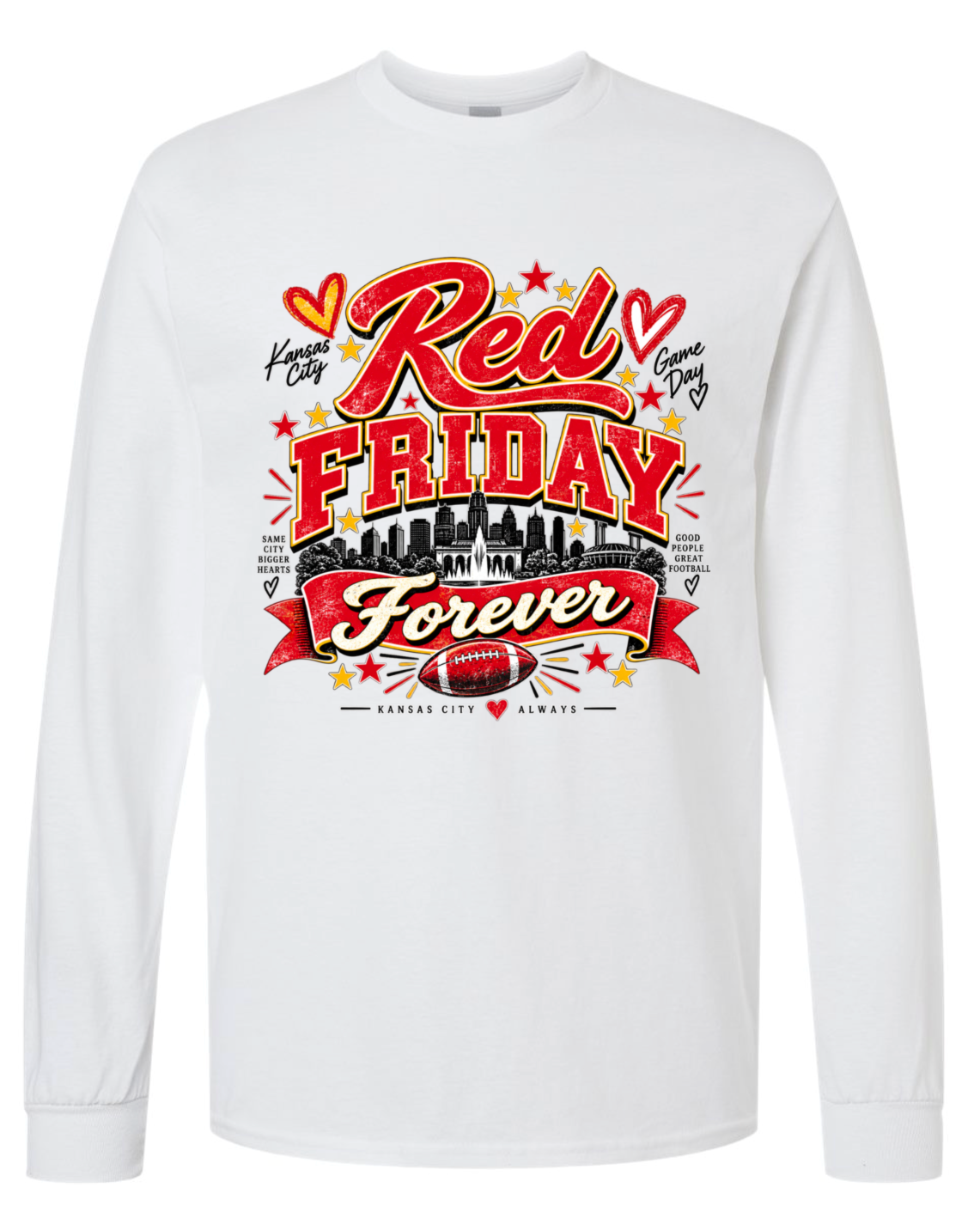Long Sleeve - White - Friday Forever