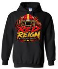 Hoodie - Black - Red Reign