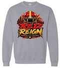 Crew Neck - Sport Grey - Red Reign