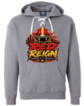 Hoodie lace - Sport Grey - Red Reign