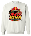 Crew Neck - White - Red Reign