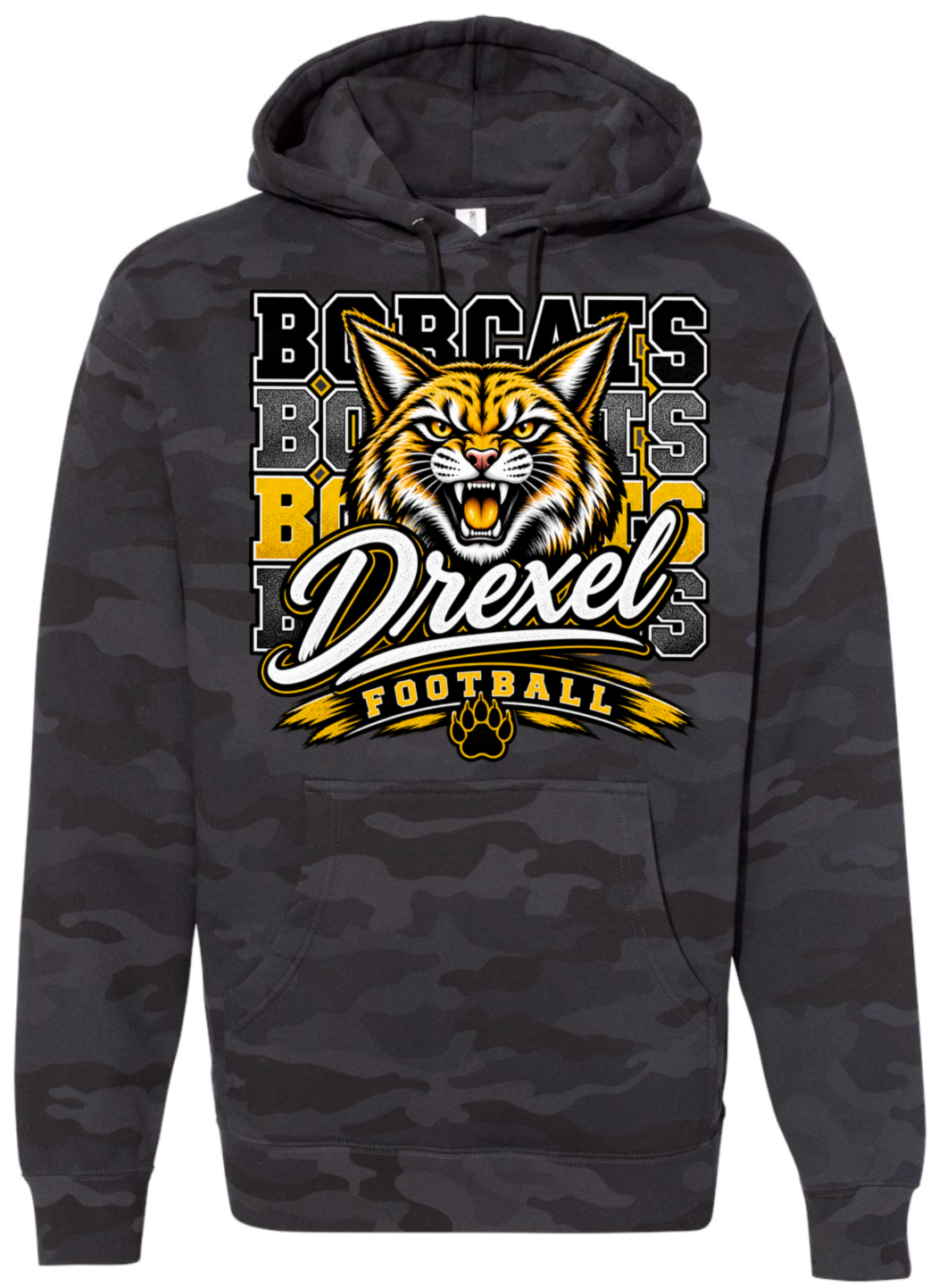 Hoodie - Black Camo - Repeat