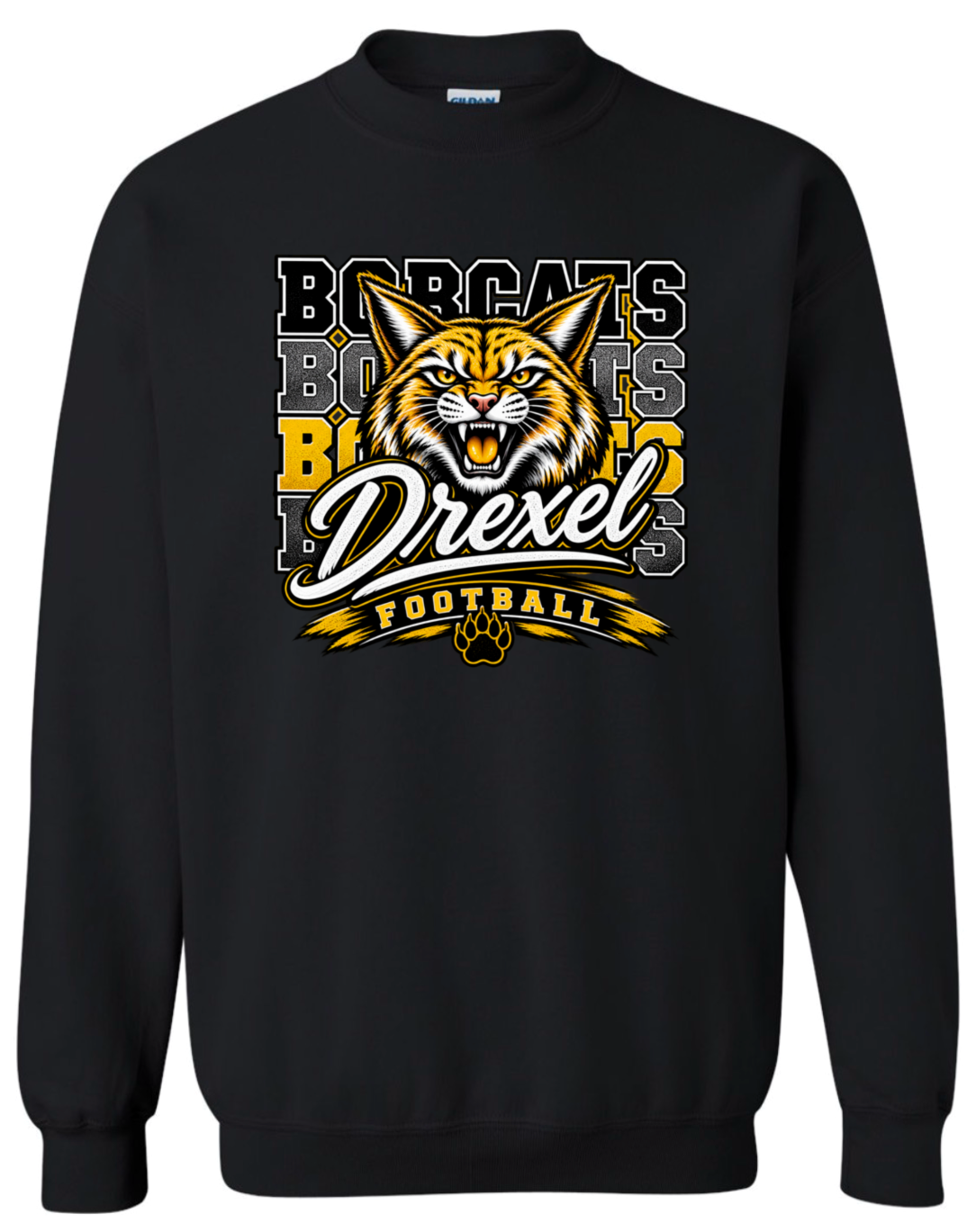 Crew Neck - Black - Repeat